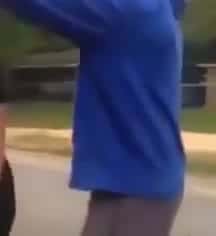Cover for Step dad hits his mom #fyp  #caughtoncamera