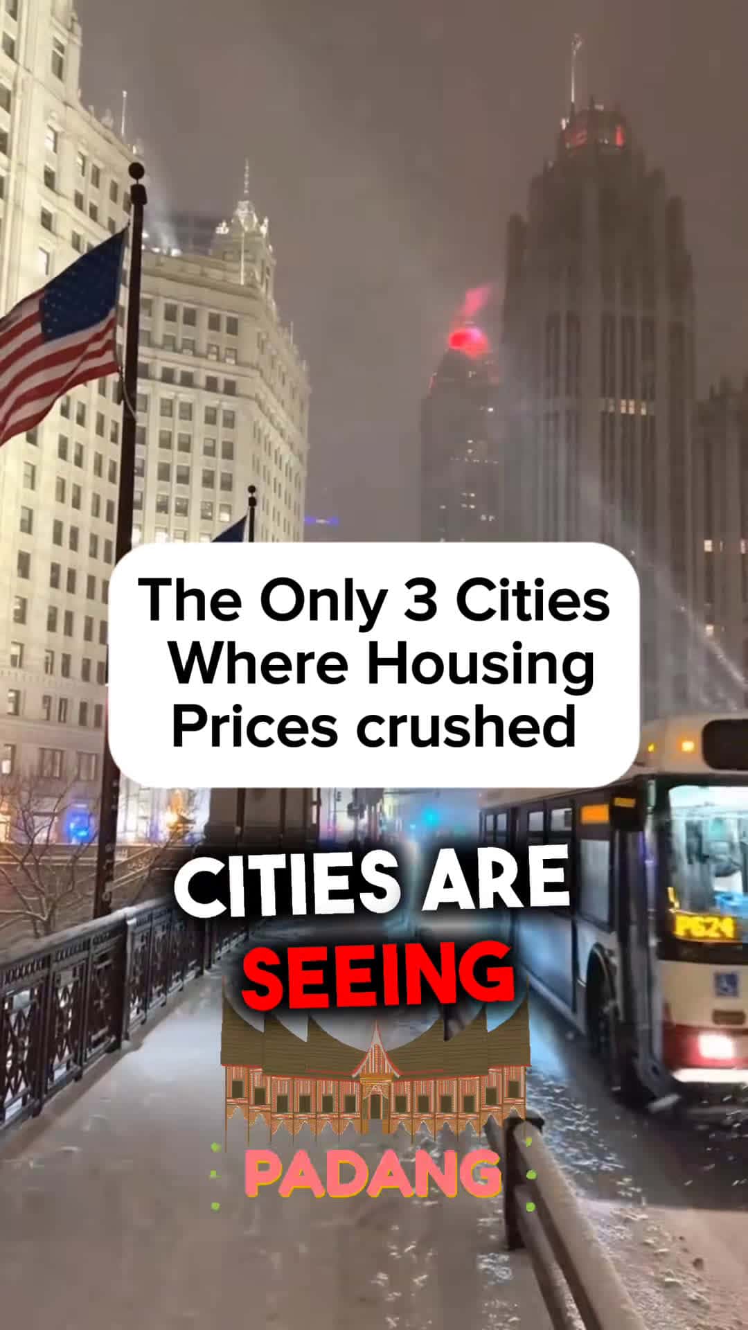 Cover for #UnpopularOpinion 3 Cities Where Housing Prices Just Crashed. The last one saw a 24% dr...