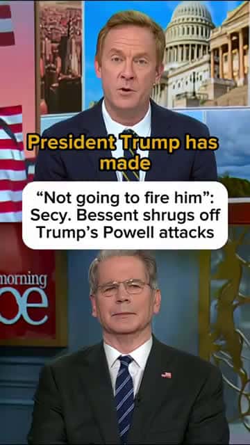 Cover for Not going to fire him'： Secy. Besent sh.