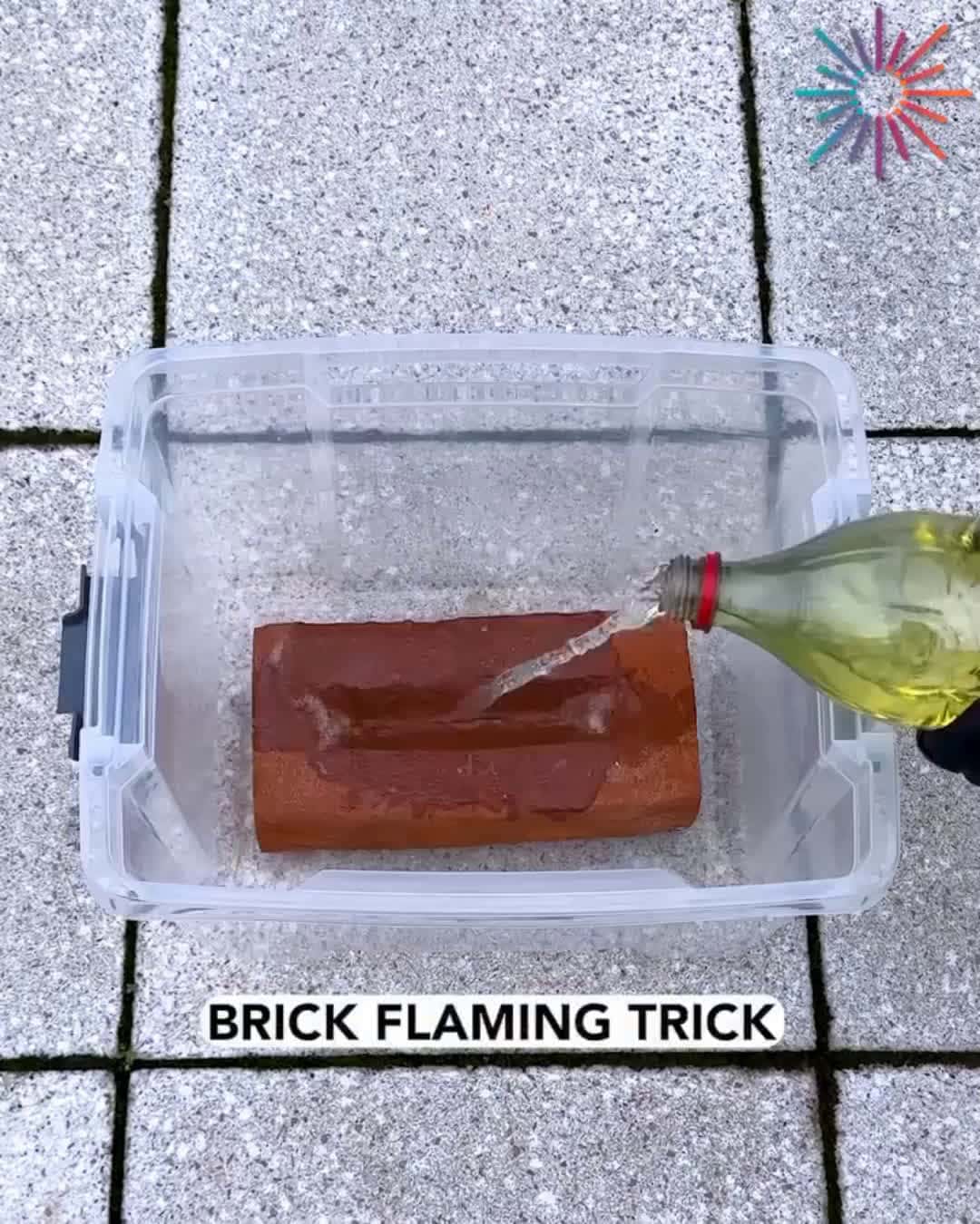 Cover for This brick is literally on fire 🔥🧱