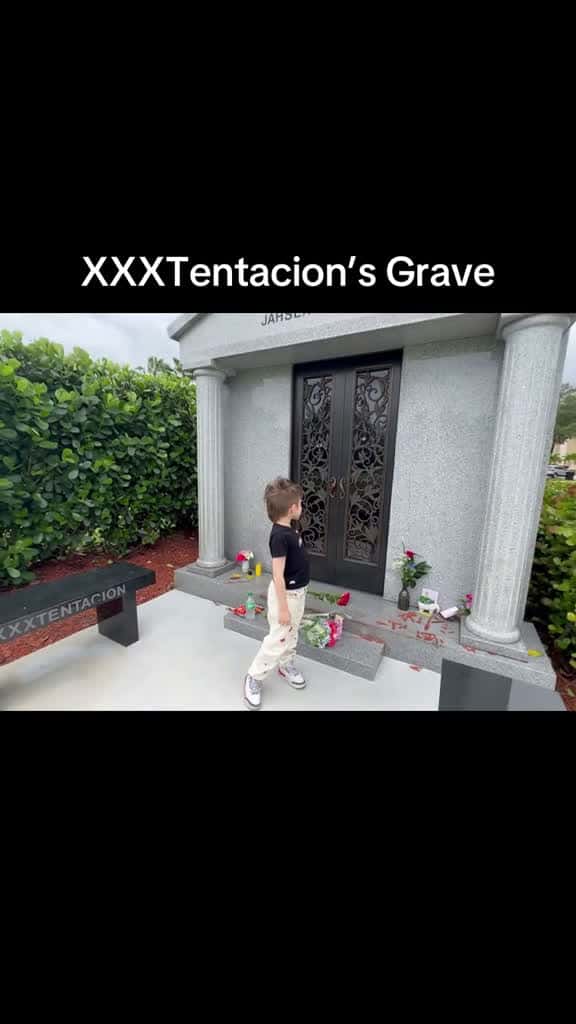 Cover for XXXTentacion’s Grave #xxxtentacion #grave #cemetery #graveyard #rip #jahsehonfroy #ripxxxtentacion #fy #fyp