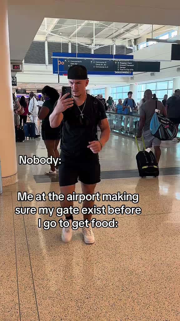 Cover for I can’t be the only one tho | #airport #merkdog #meme #vegas #content #fyp  created by Merkdog with darcy stokes’s original sound