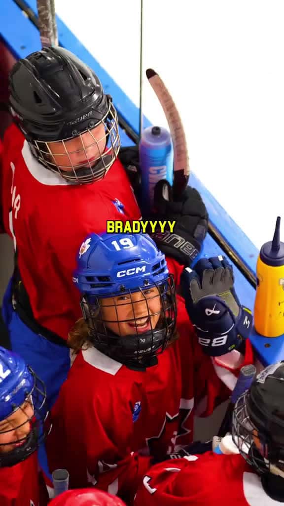 Cover for Team Canada Mic’d Up🏒 #hockey #hockeytiktoks #hockeytok #fyp #foryoupage #fyp #hockeyboys #bradyfilms  created by Brady Films with Brady Films’s original sound