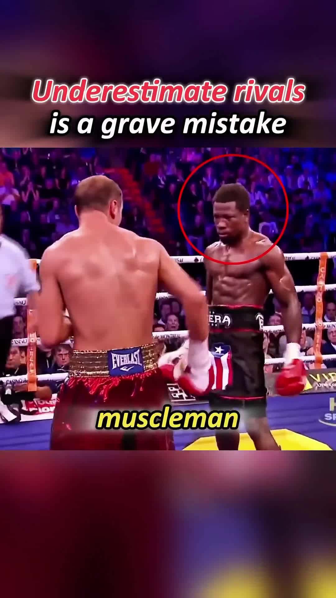 Cover for This arrogant muscular man paid the price for his light enemy, #boxing  #fightcam 