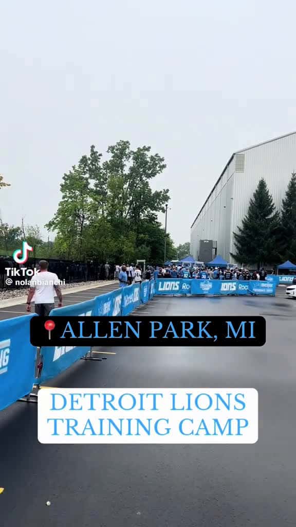 Cover for Day 6 of the Detroit Lions Training Camp