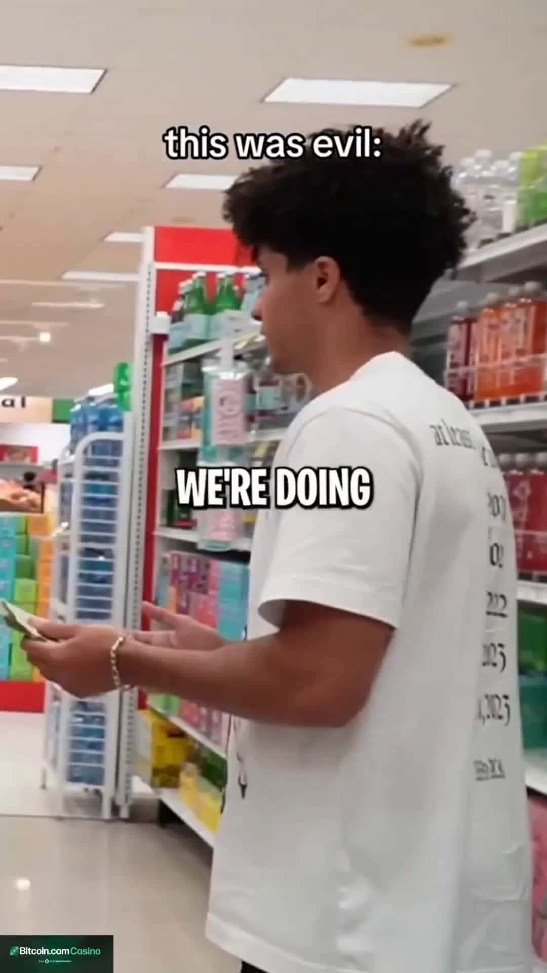 Cover for #FirstVideoChallenge The way they looked back when he gave it to the other guy…..😭😭 #funny #explore #fyp