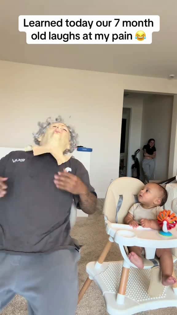 Cover for Laughing at my pain is crazy work  babies 18398 #nicevideo