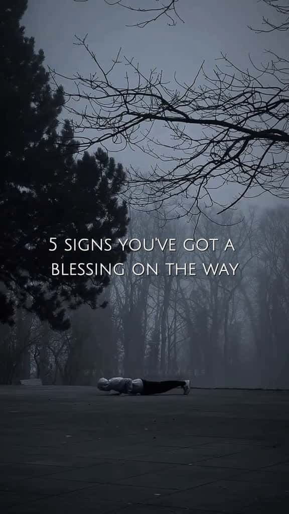 Cover for 5 signs you ve got a blessing on the way blessings prayforyou prayersneeded prayer godisgo 24063 #shortvideos