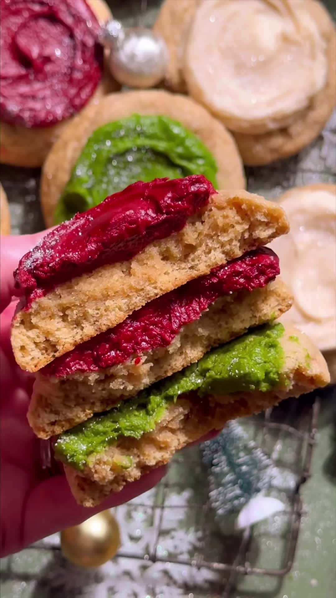 Cover for Old-Fashioned Sour Cream Cookies - but make ‘em chewy not cakey, & slather on a brown butter cream cheese frosting 🥹🎄 #sugarcookies #frostedcookies #fypage #christmasbaking #sourcream #creamcheesefrosting #christmascookie #fypppppppppppp #holidaybakingrecipes #chewycookies