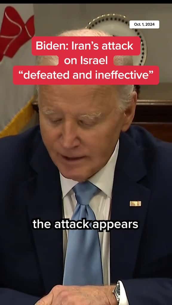 Cover for Biden Responds to Iran's Attack on Israel