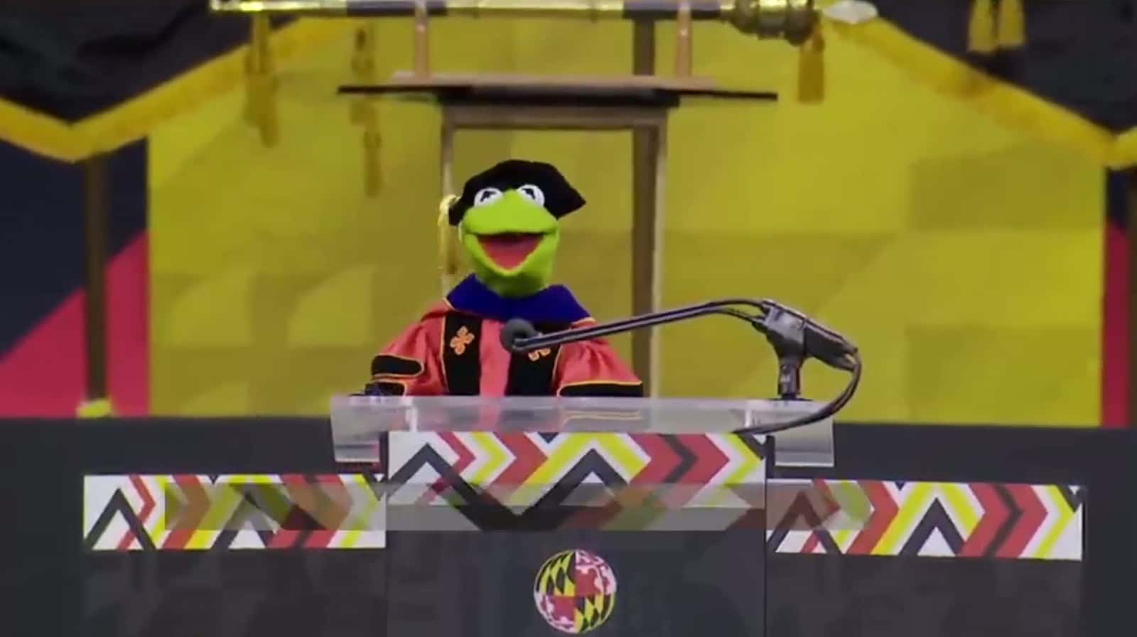 Cover for Kermit the Frog Delivers Commencement Address at University of Maryland