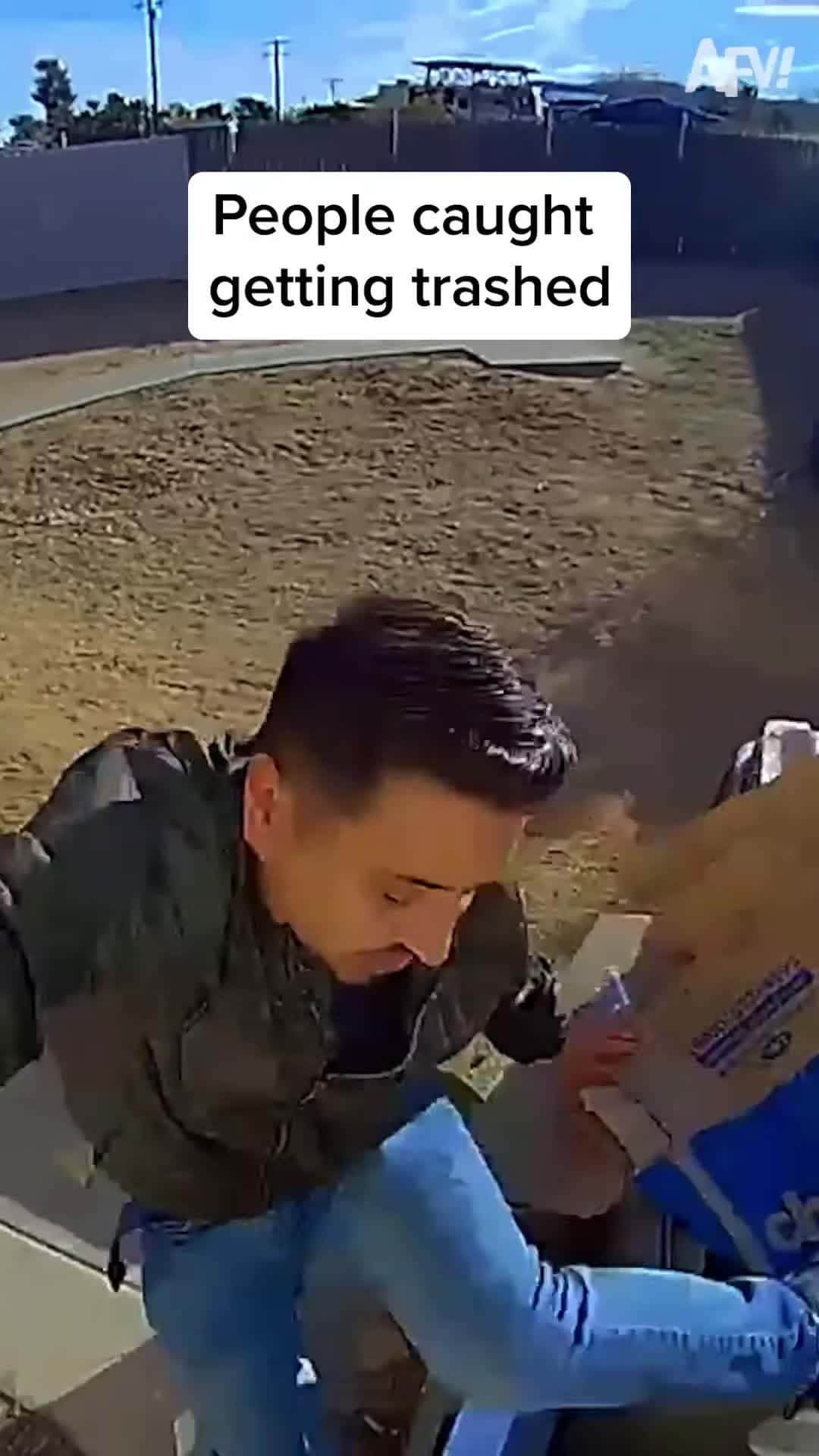 Cover for Trashed, but not the fun kind! #afv #fail #funny