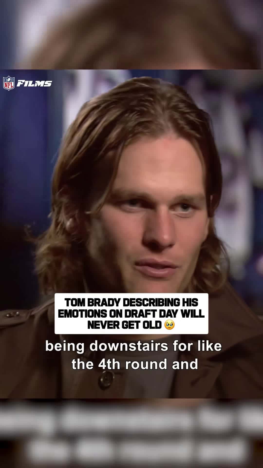 Cover for went on to become the 🐐 #tombrady #newengland #patriots #tampabay #buccaneers #nfldraft #nfl