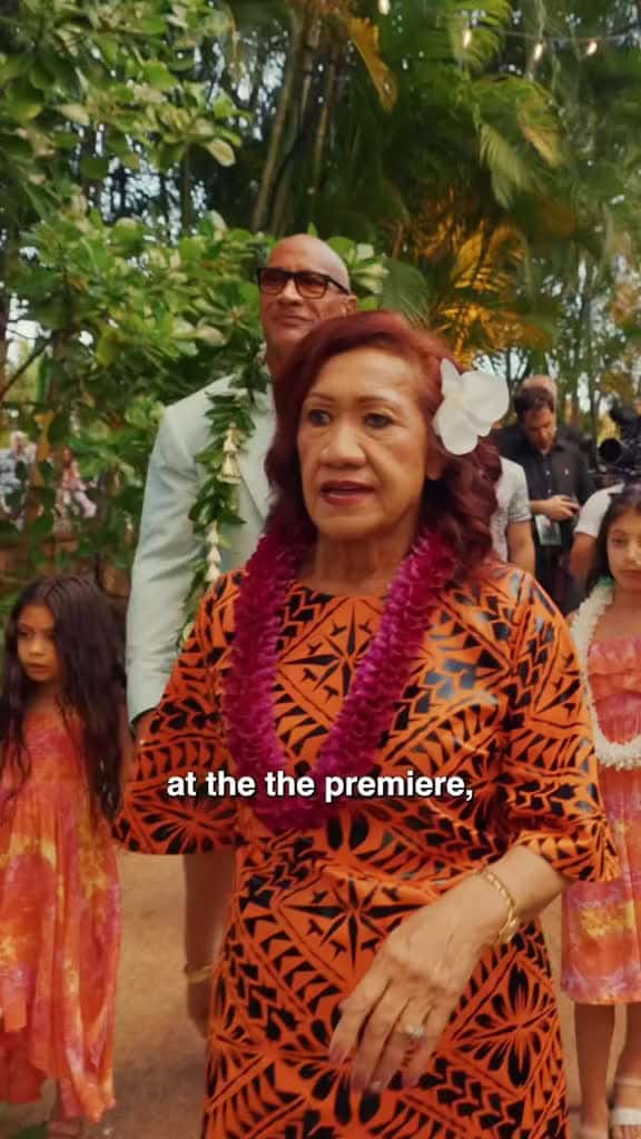 Cover for If you’re lucky enough to have both your parents around - absorb them and be as present as you can. I lost my dad unexpectedly a few years back, and learned the lesson that you never know what’s around the corner.We pulled up to our Moana2 premiere in Hawaii and we heard the Samoan music playing. Our Polynesian culture kicked in, and my mom started her Taualuga dance - and this was a very special moment.For all of us, but most importantly- for HER.🌺🪝If you got ‘em around, love on, honor and pr