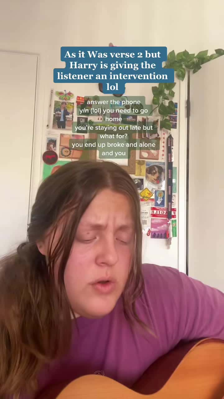 Cover for what would Harry say if he was giving YOU an intervention lol #asitwas #harrystyles #hs3 #rewrite #singersongwriter