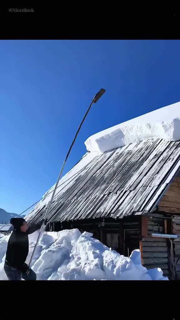Cover for The joy of snow removal snow satisfying fyp asmr fyp oddlysatisfying 77838 #trendingscoopz