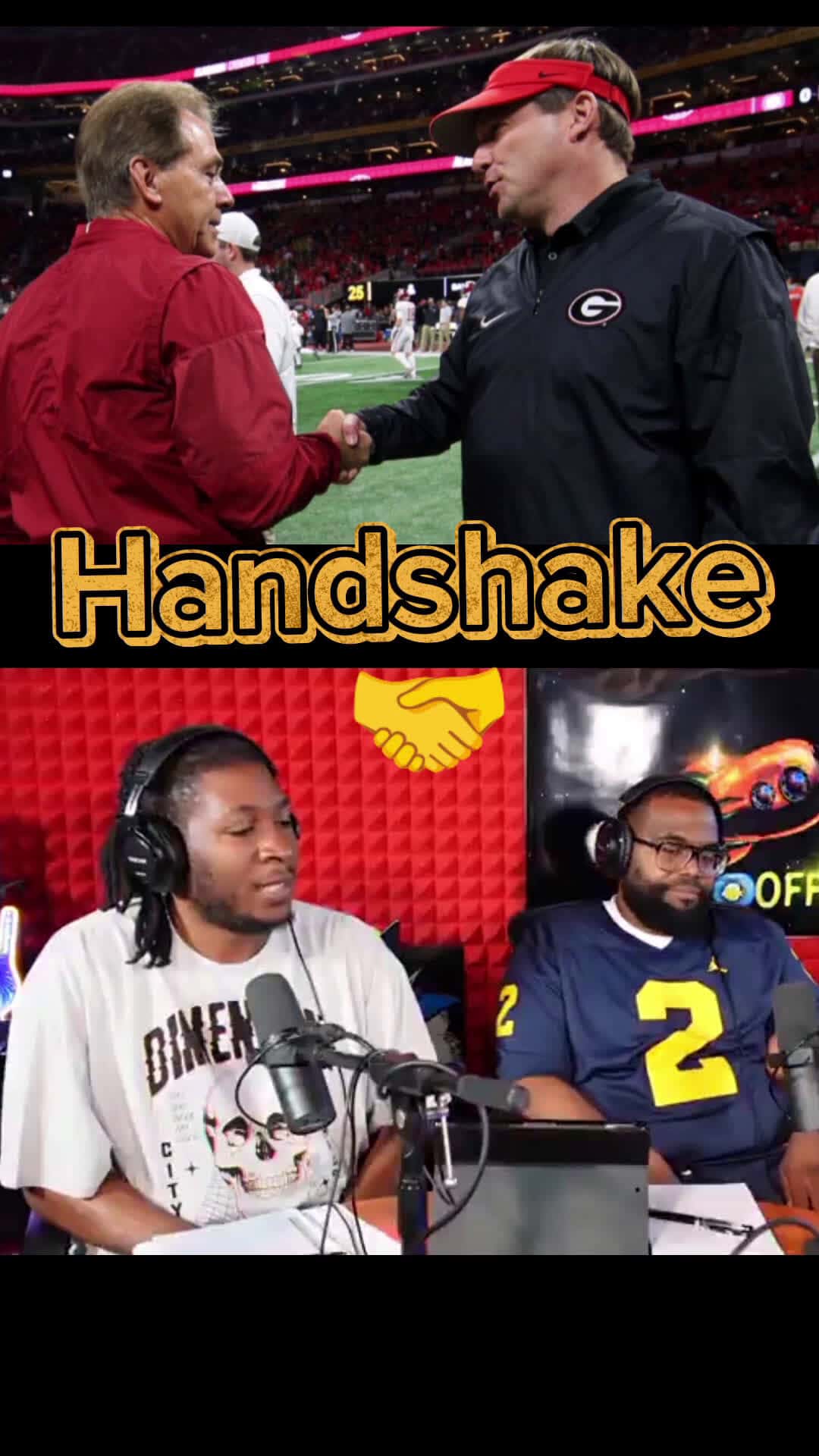 Cover for #tradition #etiquette #handshake #respect #sportsmanship