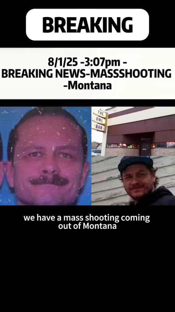 Cover for BREAKING: Suspect on the run after tragic mass shooting in Anaconda, Montana. Authorities urge everyone to stay clear of the area. #BreakingNews #Montana #Fugitive 🚨