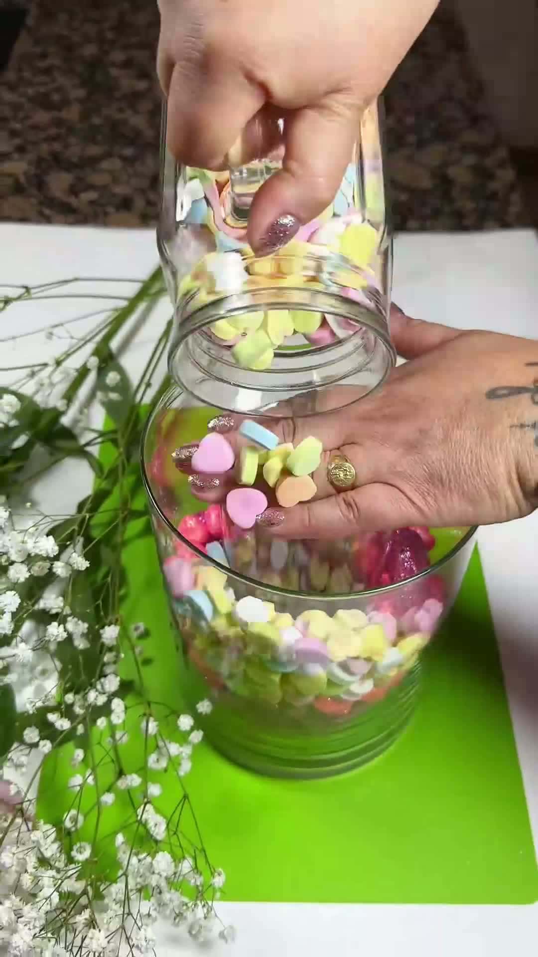 Cover for Such a pretty centerpiece!😍 #fypシ #foryou #foryoupage❤️❤️ #paratiiiiiiiiiiiiiiiiiiiiiiiiiiiiiii #viralvideo #viraltiktok #centerpiece #valentinesday #decor #flowers