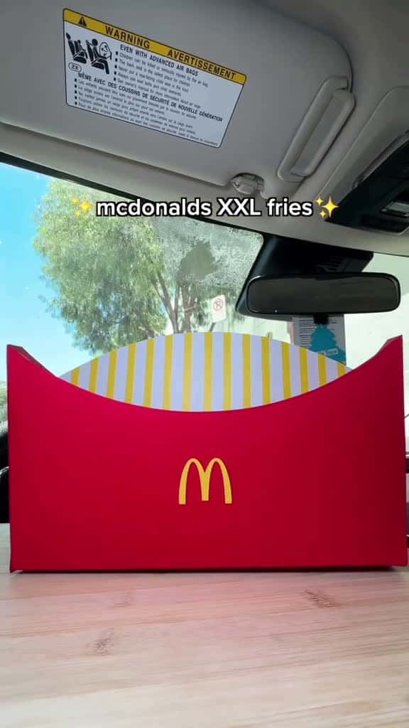 Cover for New McDonald’s giant XXL fries w/ @Bloom Nutrition 🍟 #bloompartner #mcdonalds #fries #malaysia #xxl  created by Sophie Saldana with Sophie Saldana’s original sound