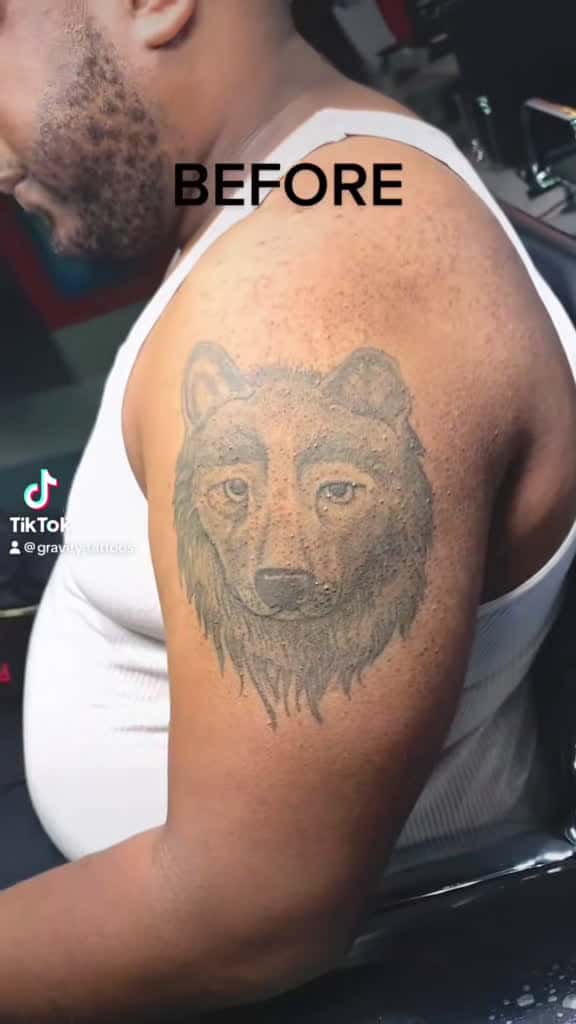 Cover for Regret your old ink? Watch this tattoo transformation and see what's possible! 💫 #TattooFix #InkTransformation #NYCTattoo