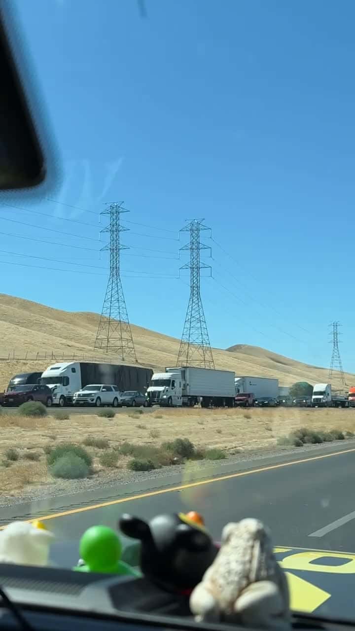 Cover for One accident may cause a nightmare in the freeway Drive safe and please take your time ……