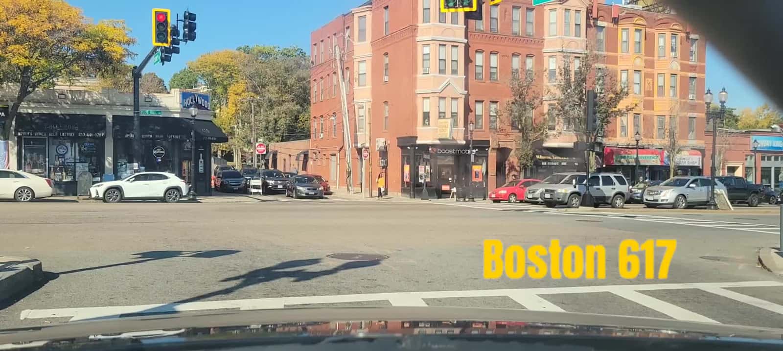 Cover for Recently in October Visiting Bostonbefore Winter hits Bew England