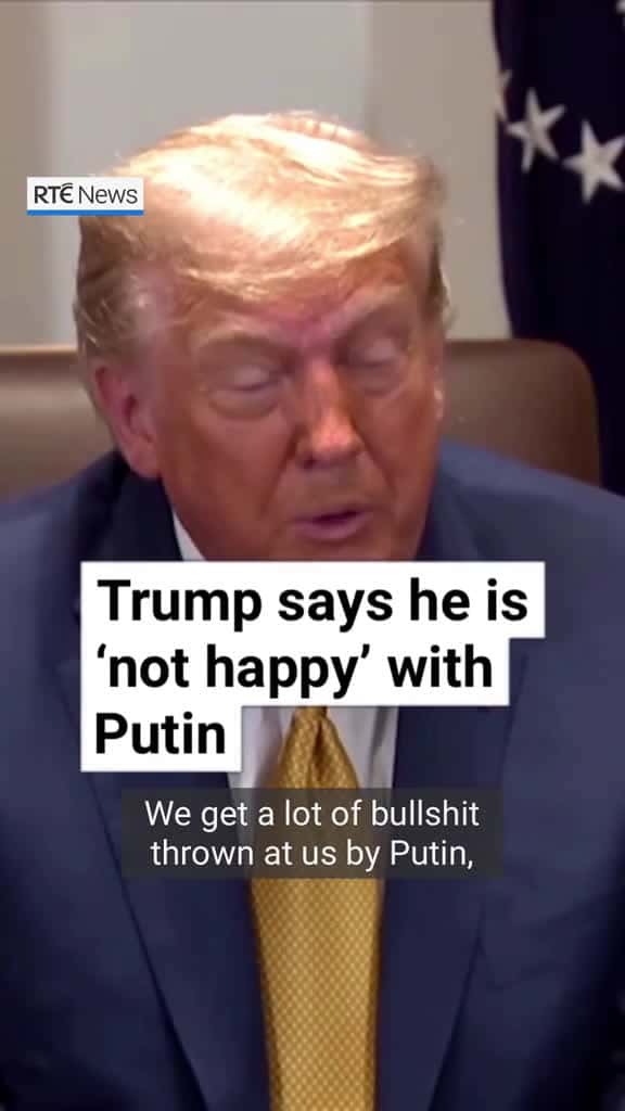 Cover for Trump's Frustration Over Putin's Moves