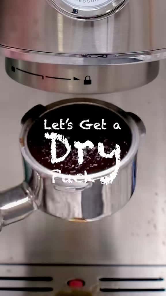 Cover for Level Up Your Home Espresso Game: Get the Perfect Dry Puck Every Time! ☕️ #EspressoTips #CoffeeLovers #HomeBarista
