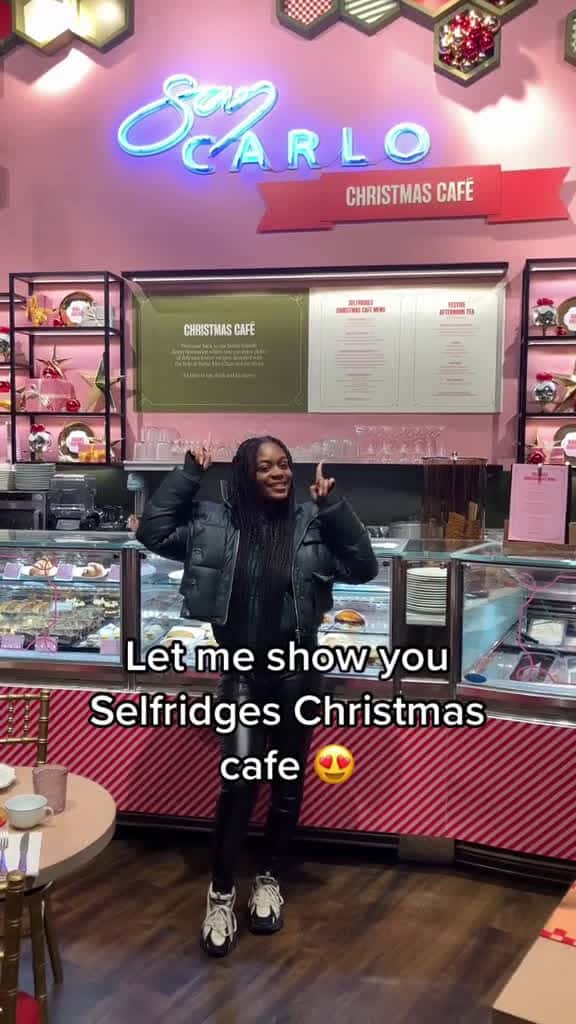 Cover for Selfridges Christmas Cafe We had afternoon tea with selfridges christmascafe afternoontea 28454 #ilovescoopz