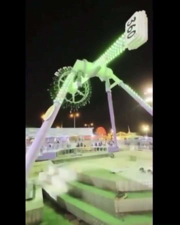 Cover for Ride breaks in half at Amusement Park