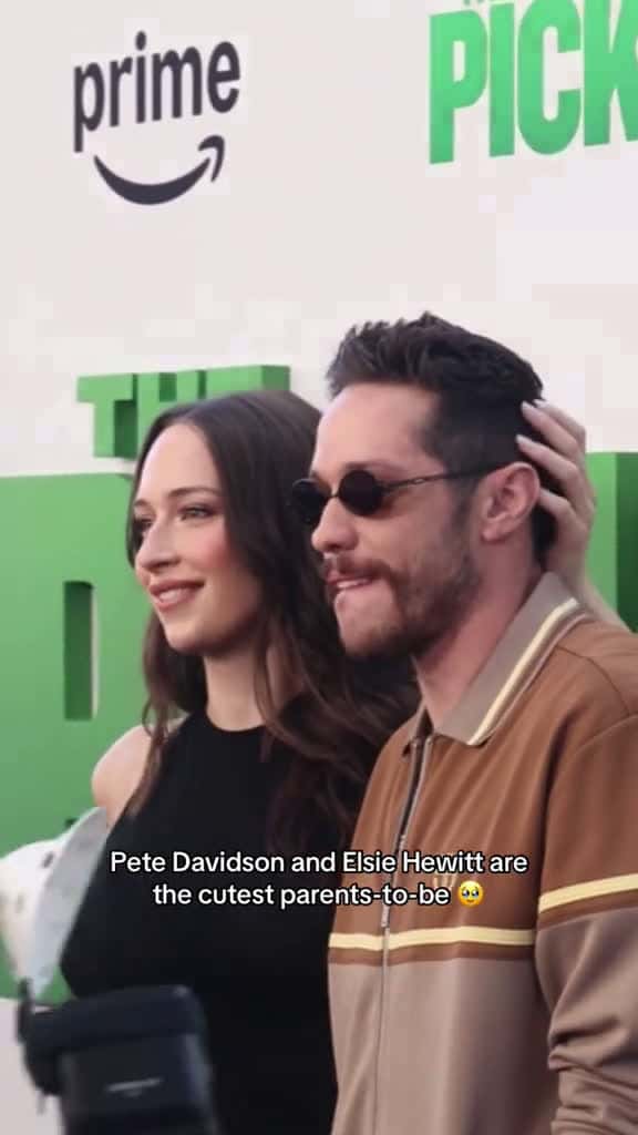 Cover for How adorable were #parents-to-be #PeteDavidson and #ElsieHewitt at the LA premiere of The Pickup? #celebritycouple #celebrity #babybump  created by HELLO! with Above & Beyond & Zoë Johnston’s Ride At Dawn