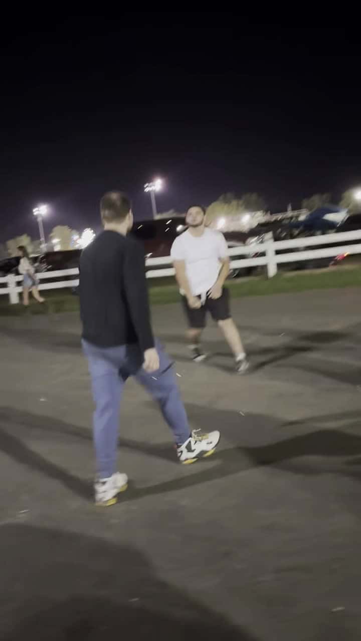 Cover for #fight at the fair is crazy