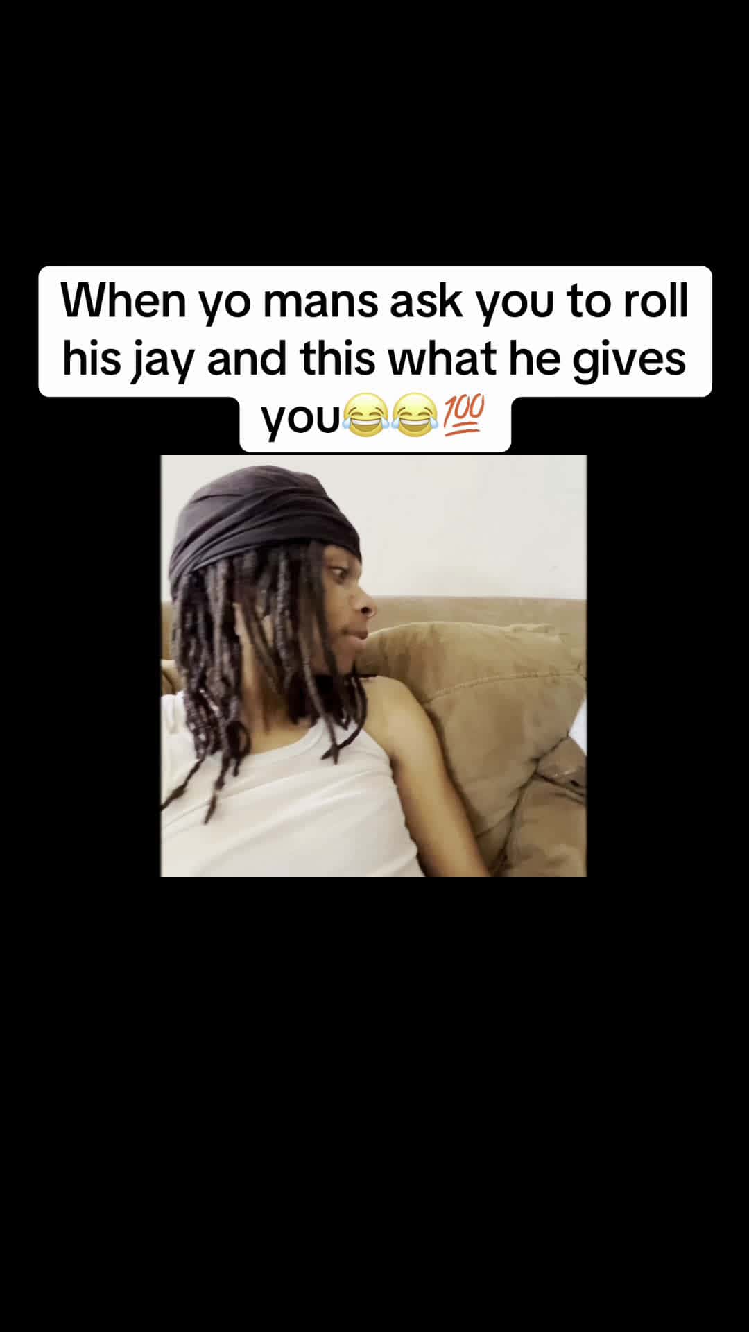 Cover for #TooFunnyToScroll naw fr bro juh gave me anything😂😂💯