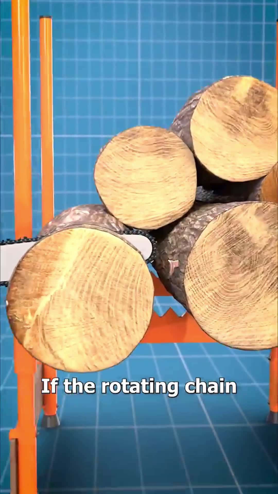 Cover for How Chainsaw Kickback works #follow #foryou #scoopz #shorts #fyp #caughtoncamera #trending#toofunnytoscroll 