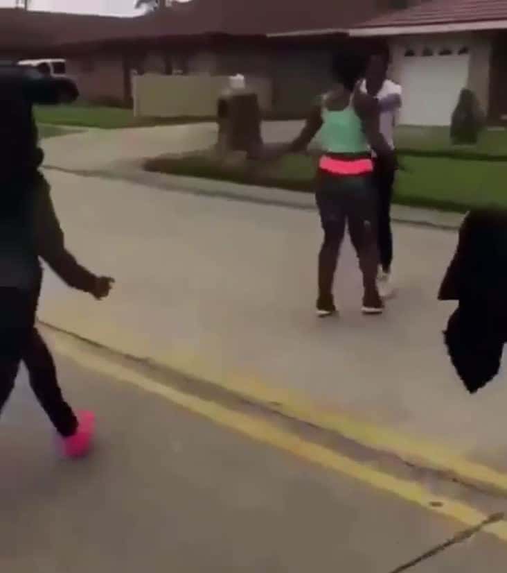Cover for #hood #fight #caughtoncamera