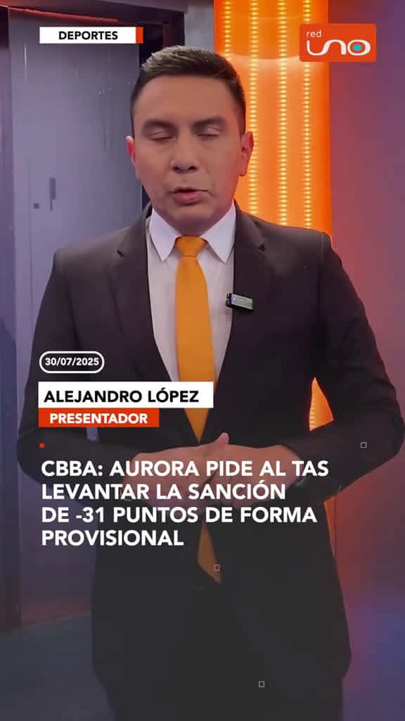 Cover for DeportesEl presidente del Club Aurora rompi el silencio y pidi al Tribunal de Arb 94853 #trending
