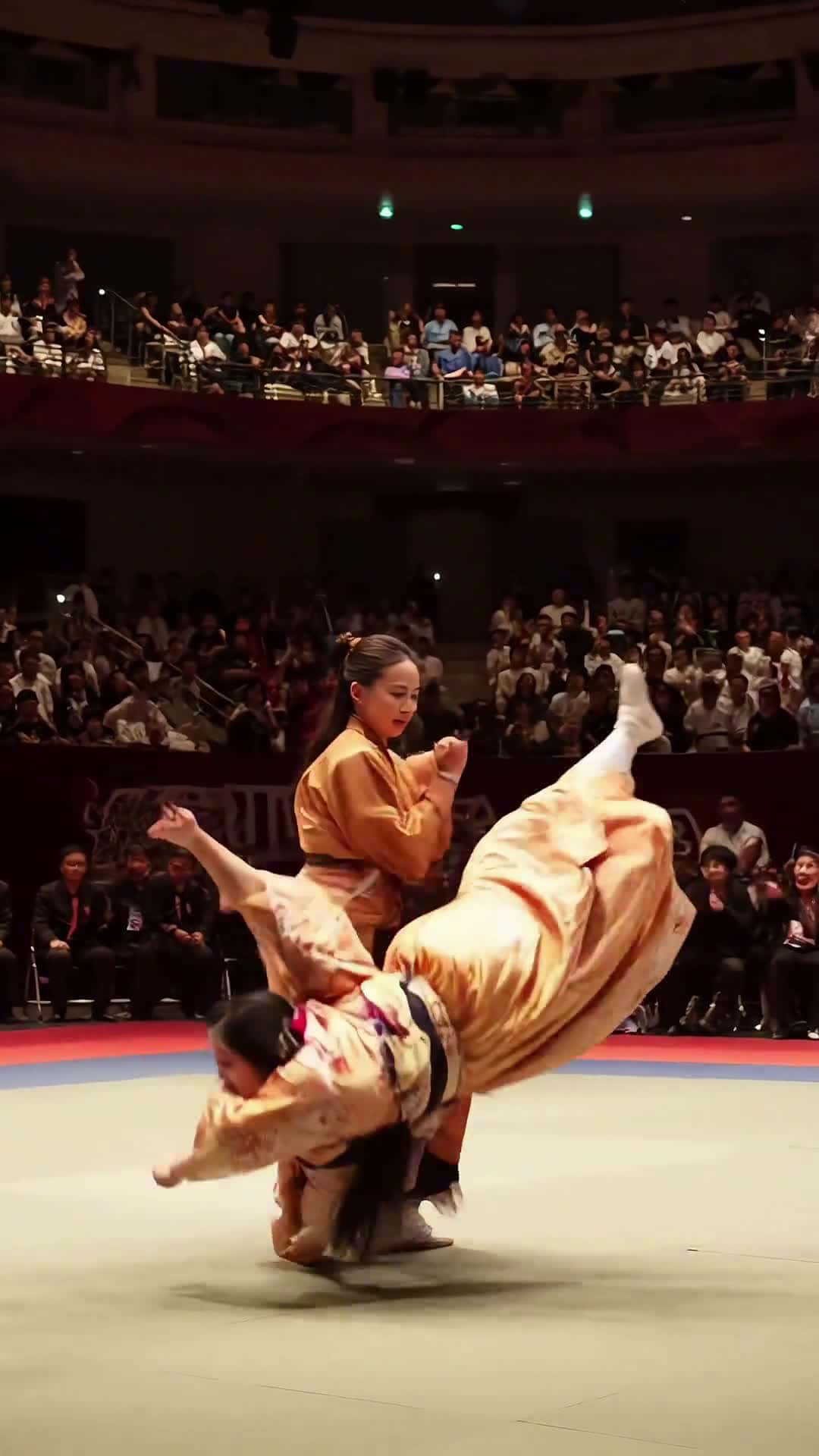 Cover for AI video: Chinese female fighter pummels Japanese competitor, making the latter burst into tears. Women are not inferior to men! #Combat#PatrioticFeeling#FemaleStrength#Entertainment#AI