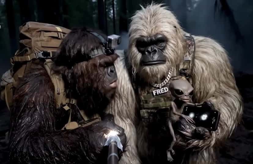 Cover for #TooFunnyToScroll #Bigfoot #BigfootAI #FYP#ViralVideo #MustSee #funny#bigfootvlog #trending #viral