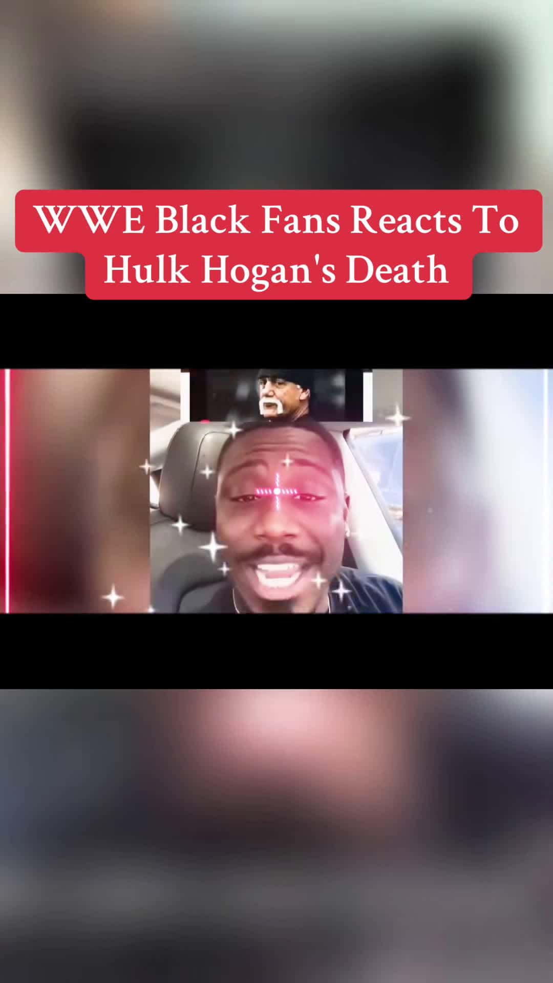 Cover for #TrueCrimeStories WWE Black Fans Reacts To Hulk Hogan's Death #wwe #hulkhogan