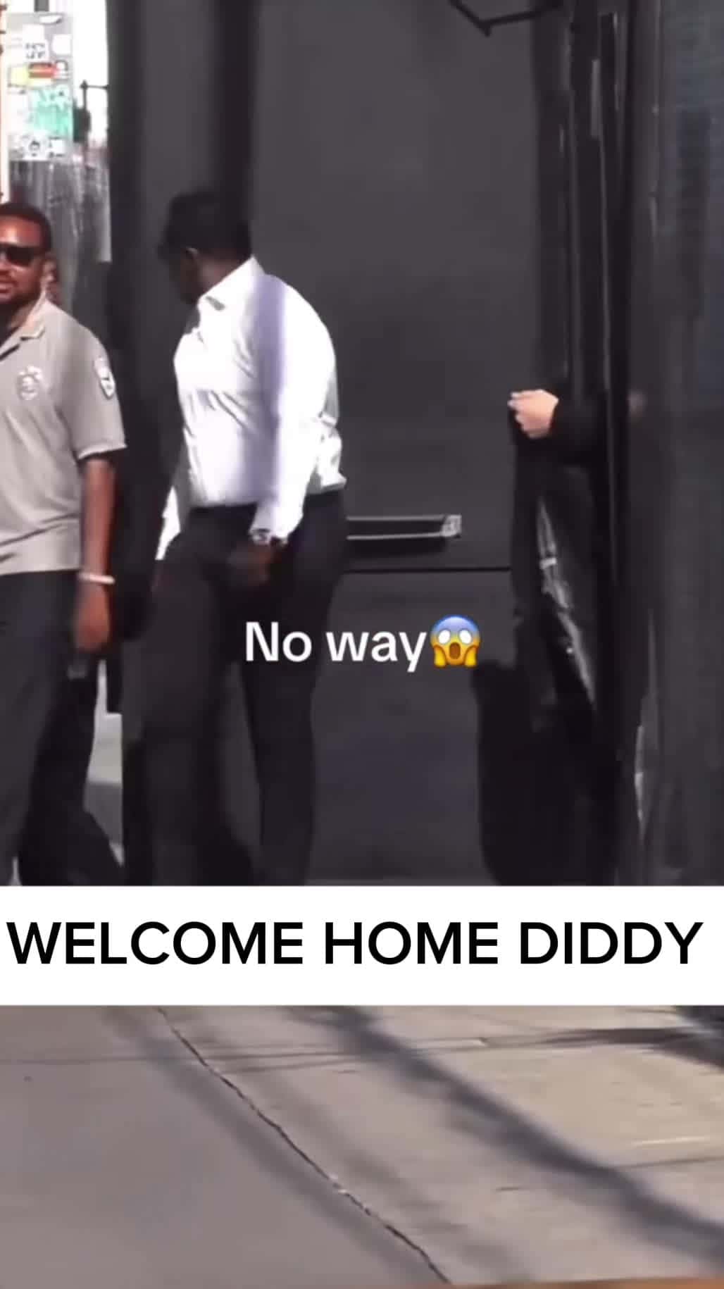 Cover for Welcome home, diddy