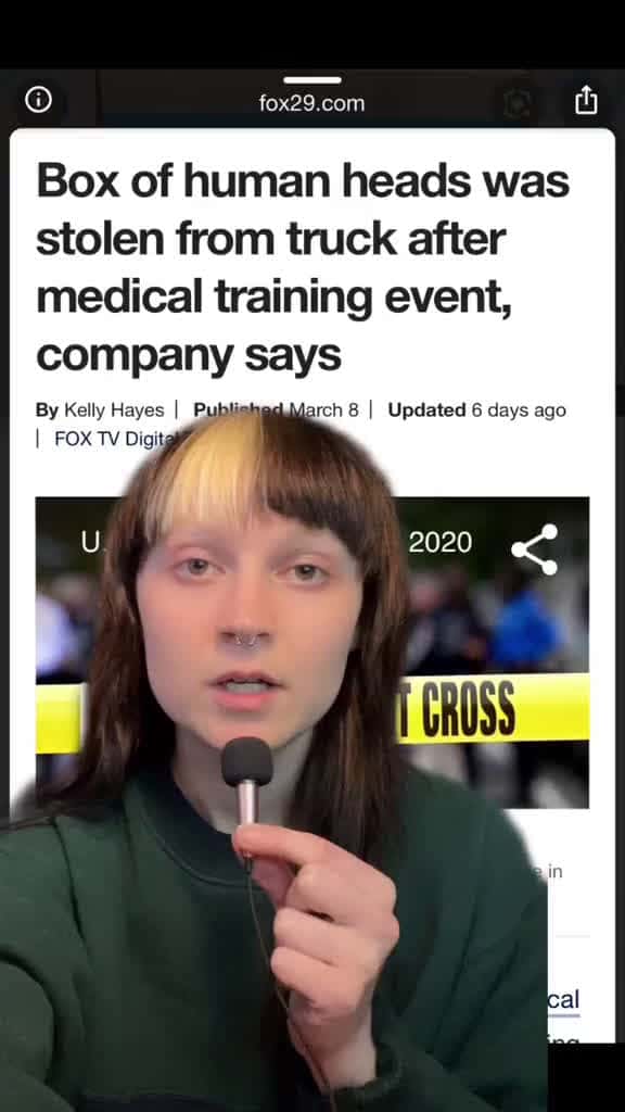 Cover for They probably thought it was... expensive science equipment?? 🧬🔬🧪 well.... #truecrime #denver #stolen #oops