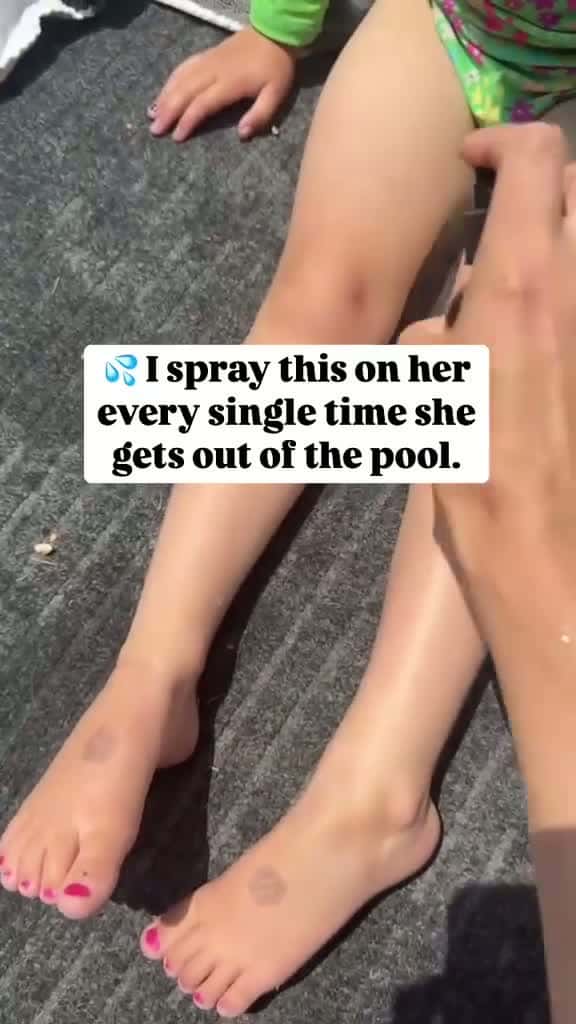 Cover for Tap the link in my bio to shop my new CHLORINE CLEANSE after swim spray!! 💦 Ever notice that weird itchy feeling or dry skin after swimming? 👀 That’s not just pool water — it’s leftover chlorine still clinging to your skin. 😬 C...