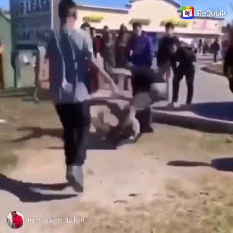 Cover for weird street fight