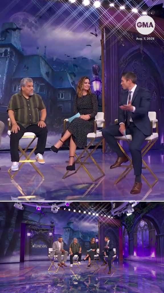 Cover for It’s all love in the Addams family — and in real life too! Luis Guzmán talks working with Catherine Zeta-Jones during the 2005 film, ‘Traffic.’ #WednesdayNetflix #AddamsFamily #GomezAddams #netflix #TrafficFilm created by Good ...