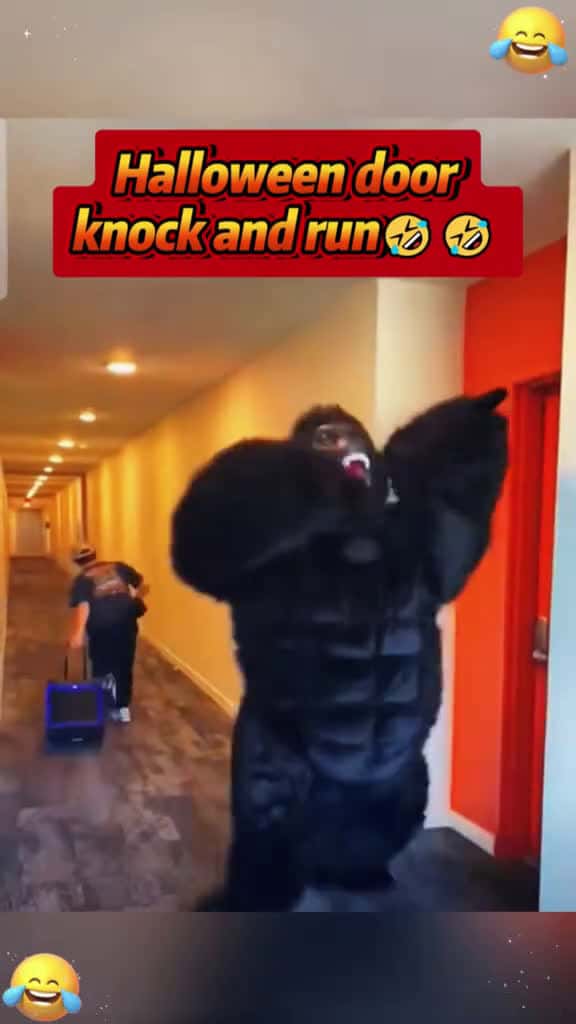 Cover for Super funny door-knocking prank fyp funny tiktok Foryou funnyvideos prank funnyprank 38207 #trending