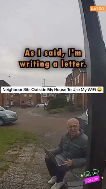 Cover for /storage/emulated/0/Download/Neighbour Sits Outside My House To Use My WiFi #neighbour #outside #wifi #reactionworld #houseoftiktok #money #foryou #fyp #trending Reaction World