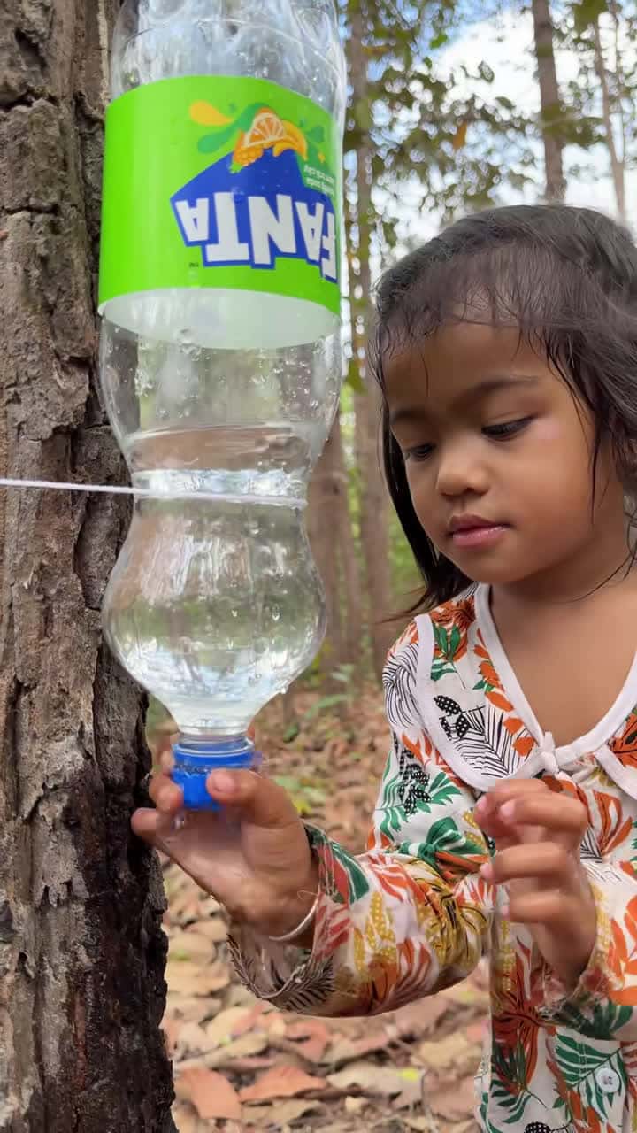 Cover for Wow Single mom SAVE Water with This Simple Tip Hacks in forest #camping #water #lifehack#…