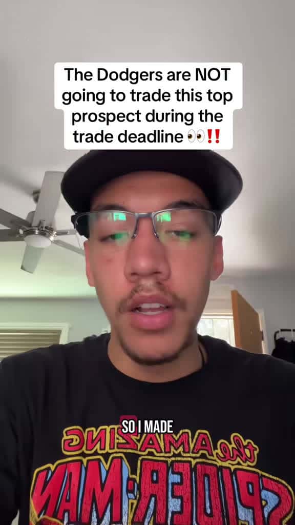 Cover for Why the Dodgers WON'T trade this star at the deadline 👀⚾️ #Dodgers #MLB #Baseball