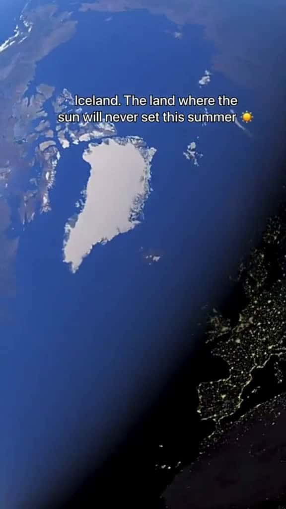Cover for stitch with Asa Steinars The Midnight Sun lets you see all of the pretty parts of Iceland 65483 #us